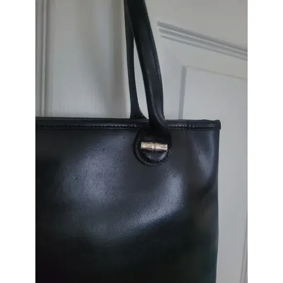 Longchamp Paris Classic Black Tote Bag - Picture 3 of 8